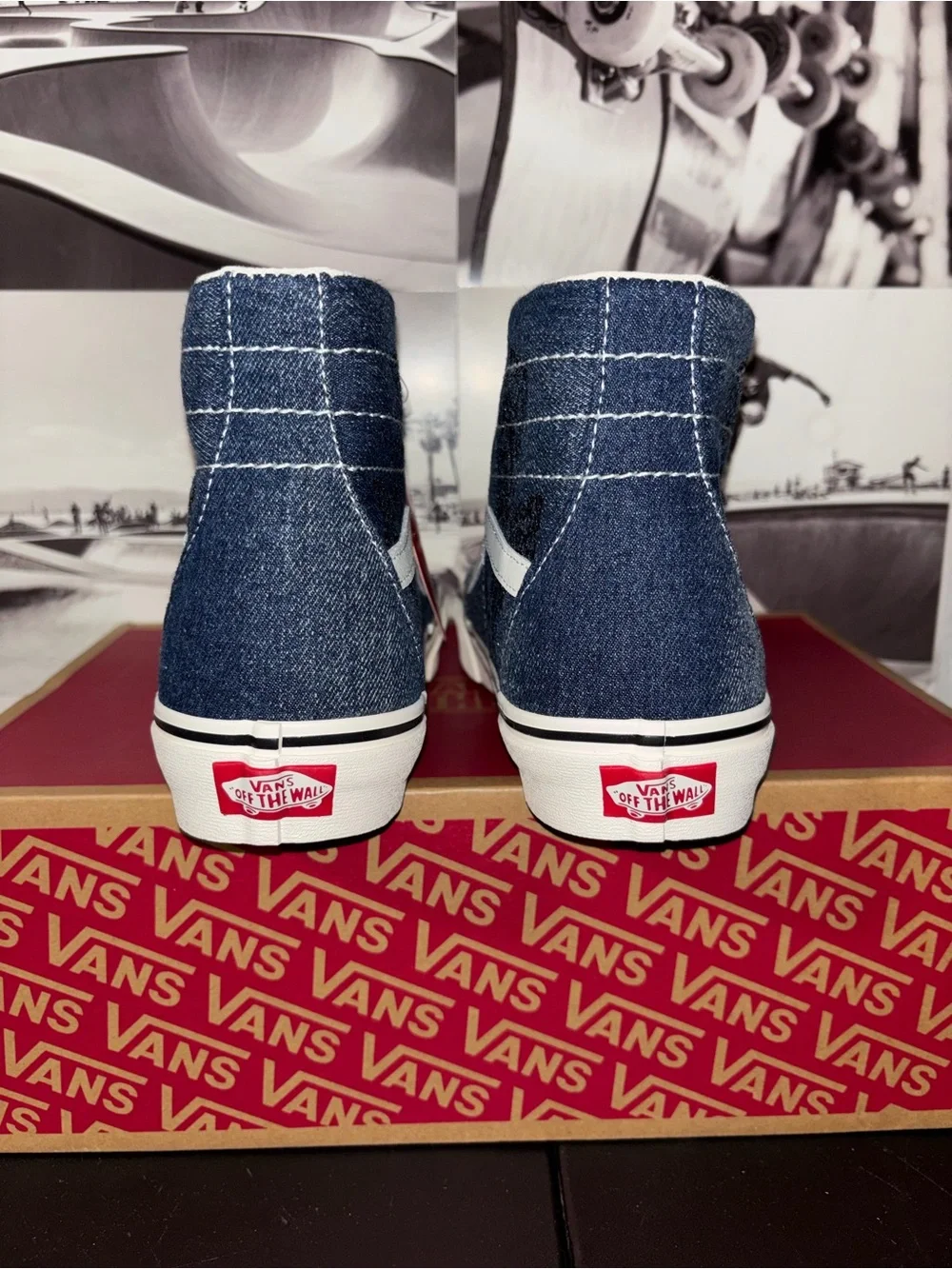 Vans Sk8-Hi Tapered sz 8.0 Men’s 9.5 Woman